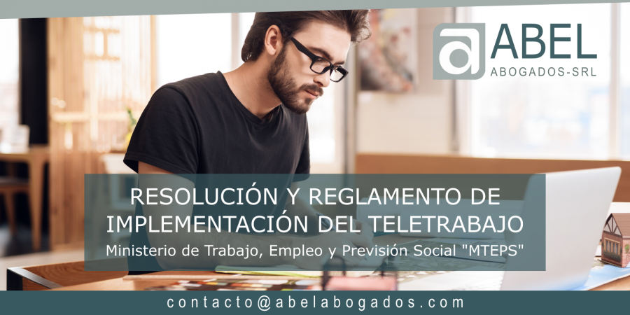Resolución y Reglamento de Implementación del Teletrabajo