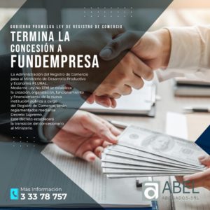 Termina la Concesión a FUNDEMPRESA