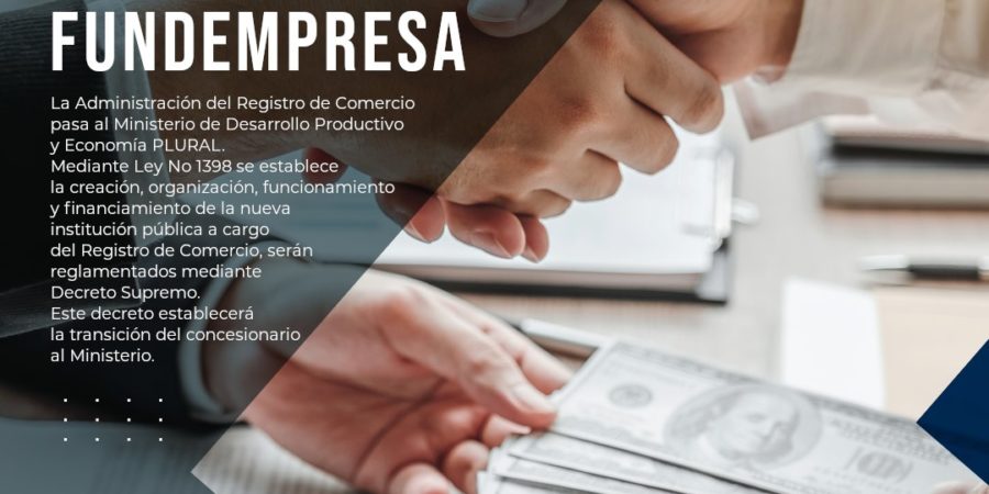 Termina la Concesión a FUNDEMPRESA