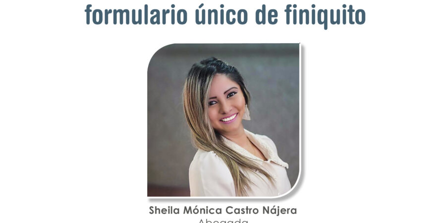 Reglamento para el refrendado del formulario único de finiquito Reglamento para el refrendado del formulario único de finiquito