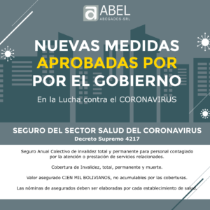 SEGURO DEL SECTOR SALUD DEL CORONAVIRUS