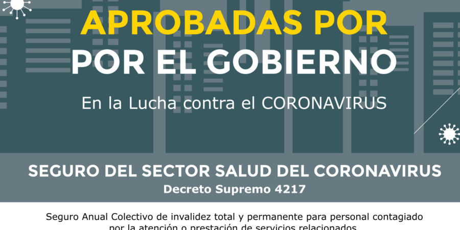SEGURO DEL SECTOR SALUD DEL CORONAVIRUS