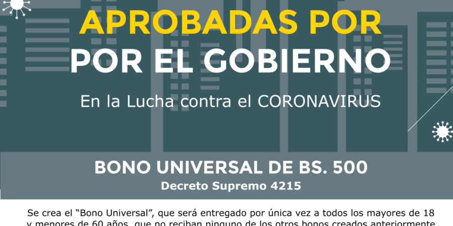 BONO UNIVERSAL DE BS. 500